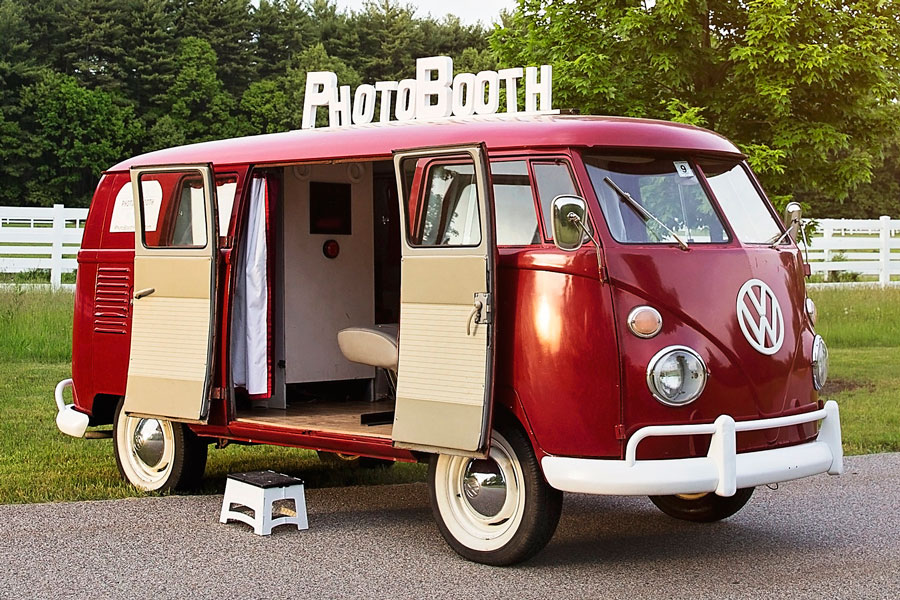 vw photo booth bus